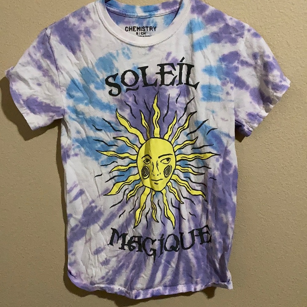 Small tie dye shirt